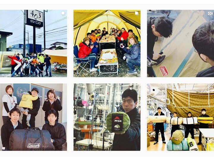 キャンプブログ、facebook、Instagram、新聞、雑誌、テレビで紹介